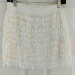 Express fringe skirt